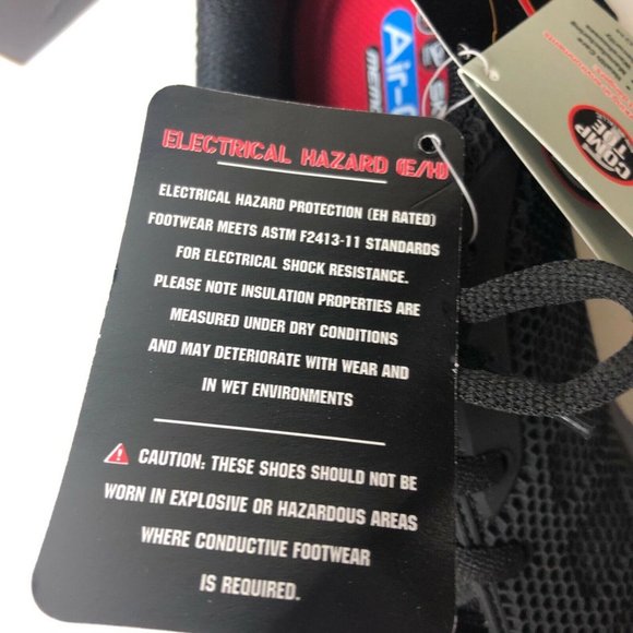 Skechers Electrical Hazard Comp Toe Work Memory Foam Sneakers Womens 8.5 Black - Picture 11 of 12